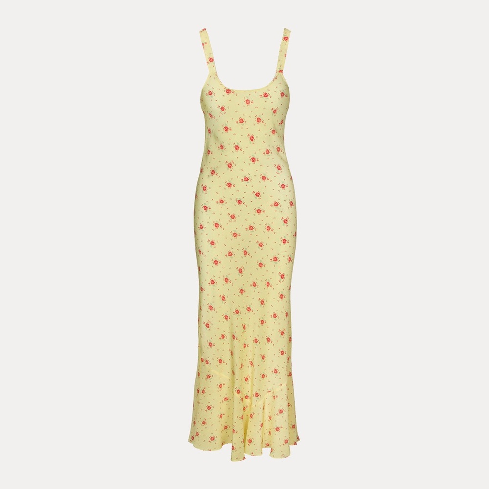Realisation PAR Yellow Allegra dress